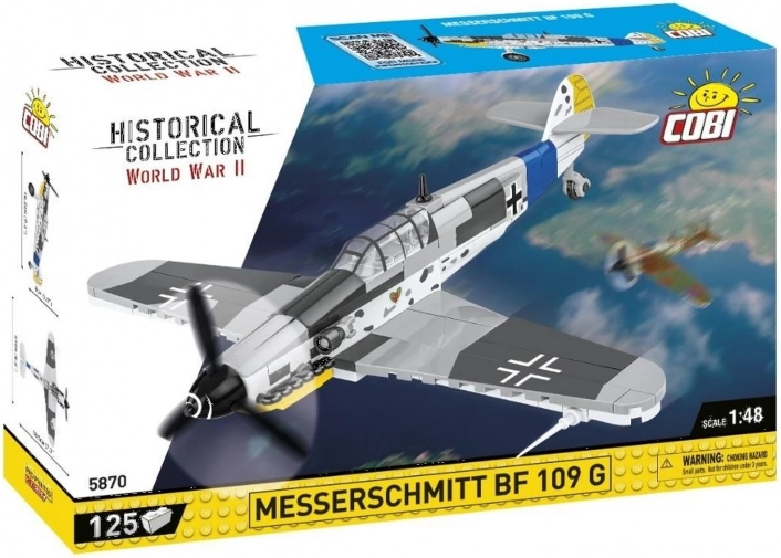 Konstrukcijski set zrakoplova Messerschmitt Bf 109 G 1:48 COBI