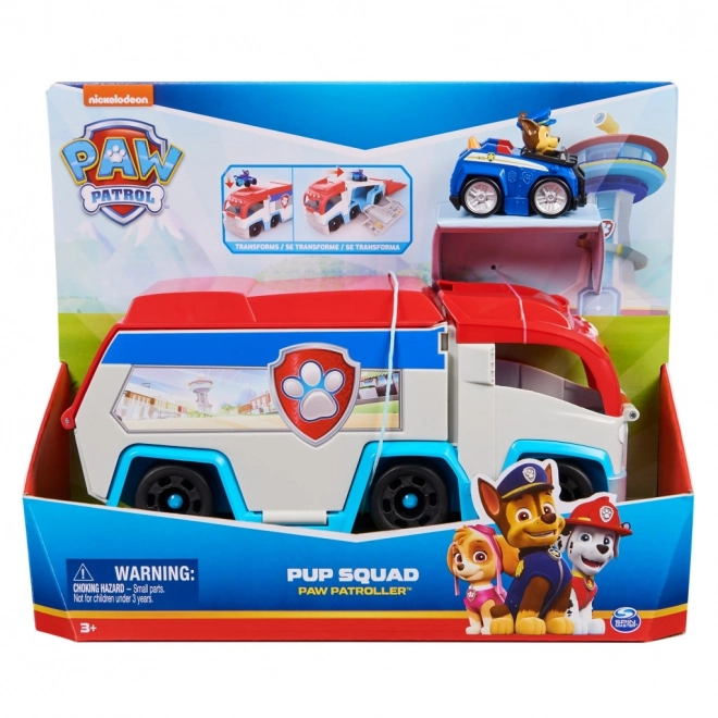 Igraći set Psići u ophodnji - Patroller Mini auto