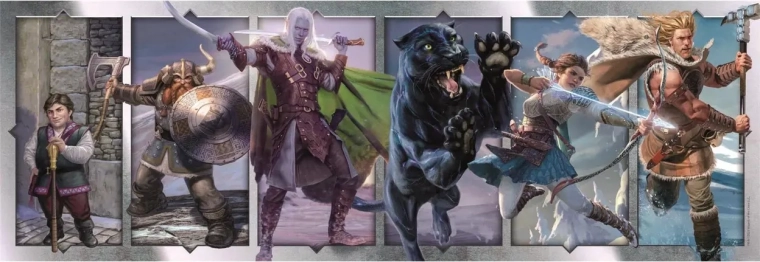Panoramske puzzle CLEMENTONI DUNGEONS & DRAGONS 1000 dijelova