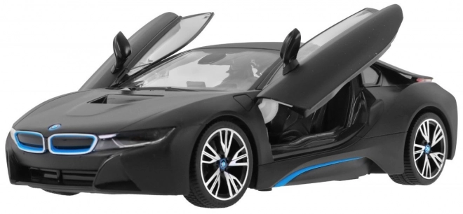 BMW i8 crni RASTAR 1:14 auto na daljinsko upravljanje + 2,4 GHz daljinsko upravljanje