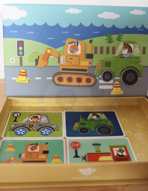 Tooky Toy Magnetički Montessori Ormarić s 80 Dijelova