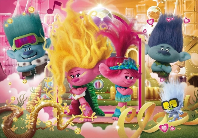Clementoni puzzle Trolovi 3 – 104 dijelova