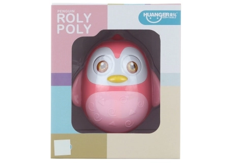 Ružičasti rolly polly pingvin za djecu