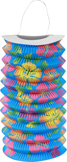 Šareni sklopivi lampion Havaji 15 cm