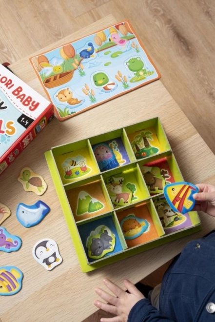 Montessori dječja kutija - životinje
