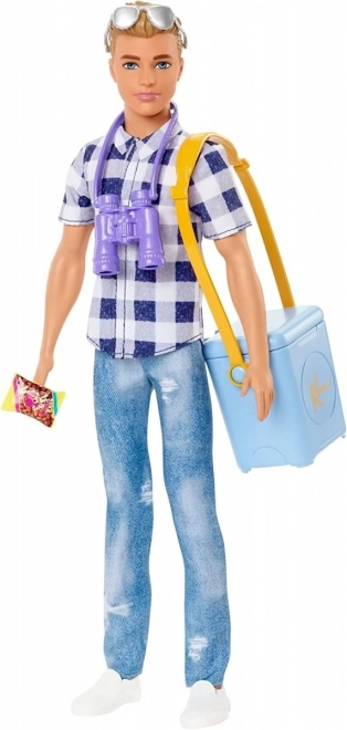 Lutka Barbie Kampiranje Ken s priborom