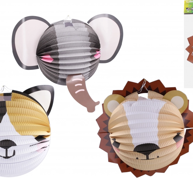 Lampion Lopta Životinje 25 cm