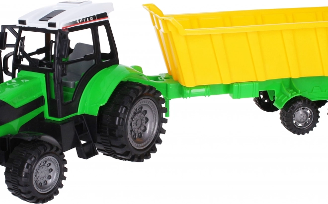 Veliki traktor s prikolicom