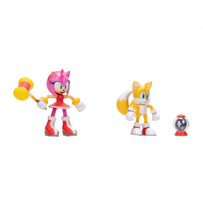 Figurice Sonic 2 kom Amy + Tails 10 cm