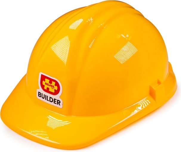 Građevinska kaciga BIGJIGS TOYS za djecu