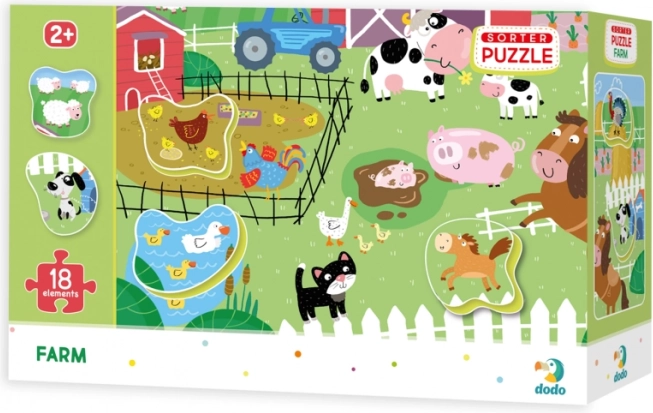 Puzzle Farma 18 dijelova