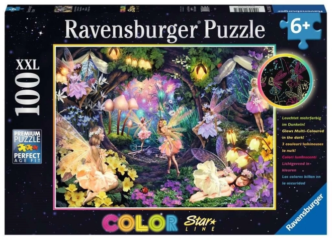 Ravensburger slagalica čarobni vrt 100 komada
