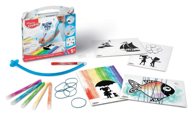 Set za puhanje Maped String'Art Blowpen