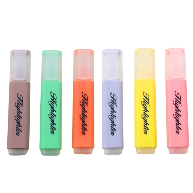 Set označivača Pastelne boje 6 kom