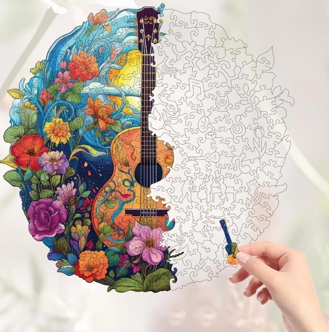 Drvene puzzle Gitara 200 komada