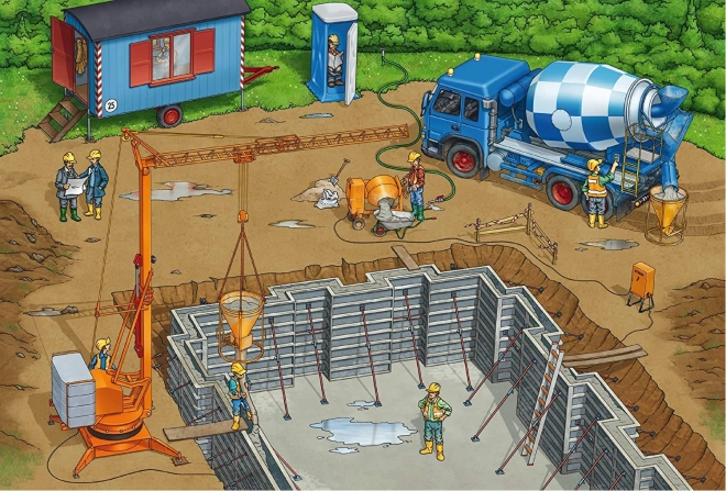Realistične scene s radilišta