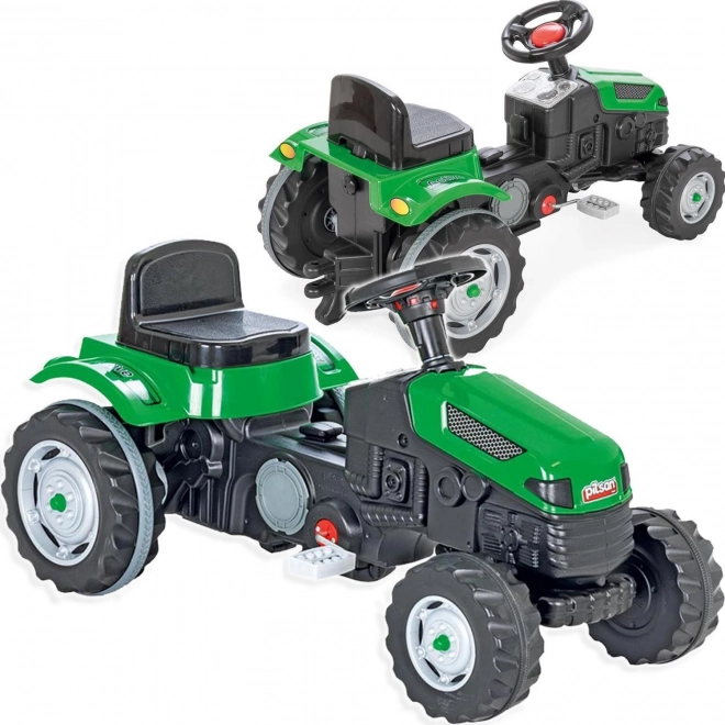 Traktor na pedale zeleni
