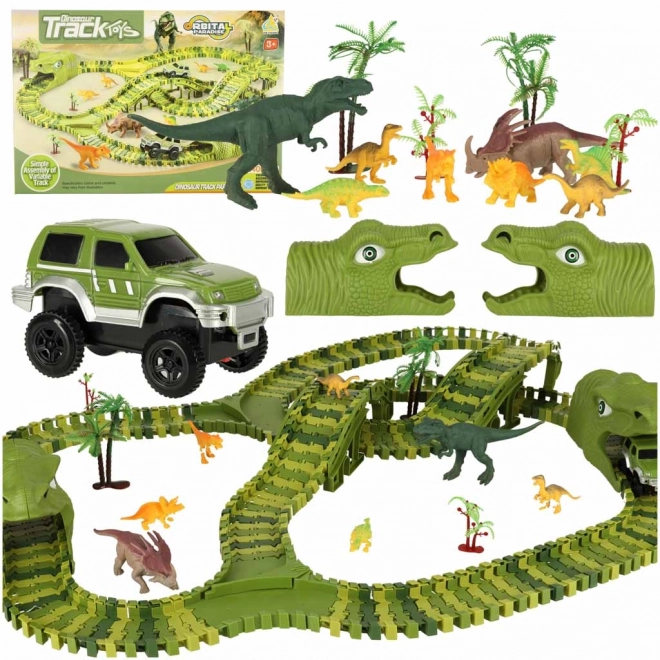 Dinosaurove trkačka sa autima 240 dijelova