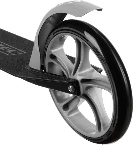 Sklopivi gradski romobil za djecu s velikim kotačima (200 mm) – siva