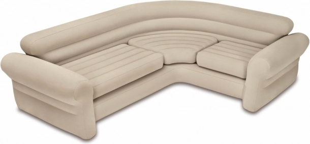 Nafukavajuća kutna sofa od vinila