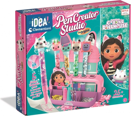 Set za izradu olovaka GABBY’S DOLLHOUSE – 5 olovaka CLEMENTONI