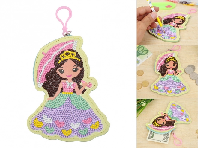 Kreativni set s dijamantnim naljepnicama Princeza