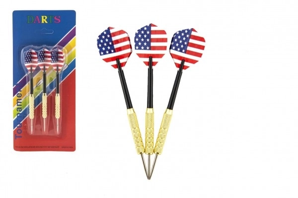 Metalni pikado strelice 15 cm, set od 3 kom
