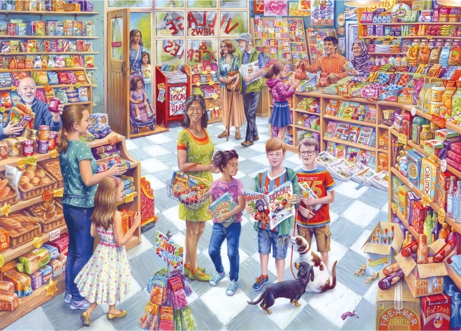Puzzle Vijesti iz sela 1000 komada