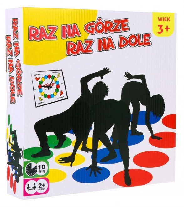 Velika igraća podloga za djecu 3+ "Jednom gore, jednom dolje"