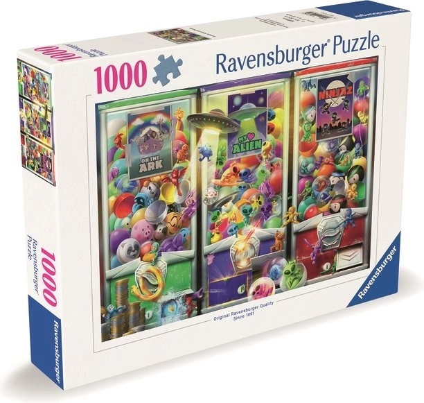 Puzzle Životinje, Vanzemaljci i Ninje 1000 Dijelova