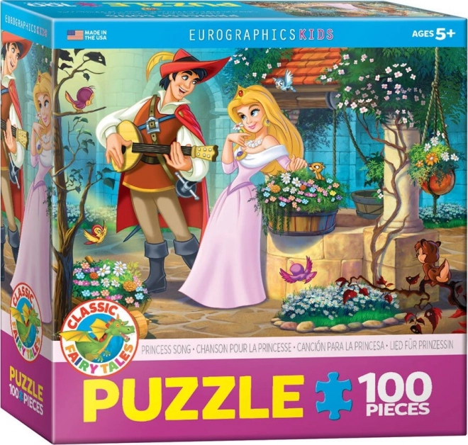 Eurographics puzzle Pjesma za princezu 100 komada