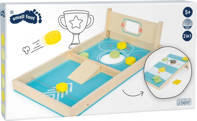 Small foot Hra 2v1 Cornhole i stolni hokej Active