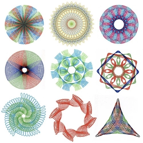 Set za crtanje - Maaleo spirograf 24346
