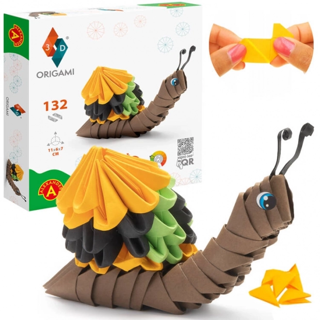 Alexander kreativni 3D origami puž
