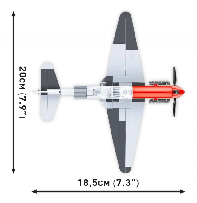 Konstrukcijski set Yakovlev Yak-3