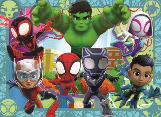 Ravensburger puzzle Spidey i njegovi čudesni prijatelji 4x42 komada