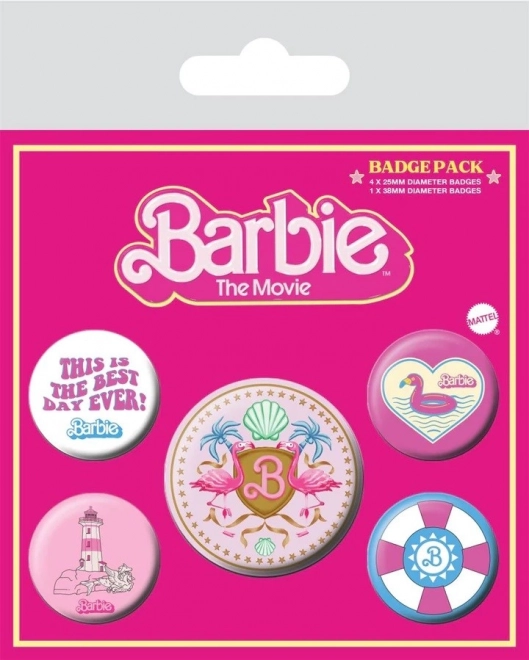 Set bedževa Barbie