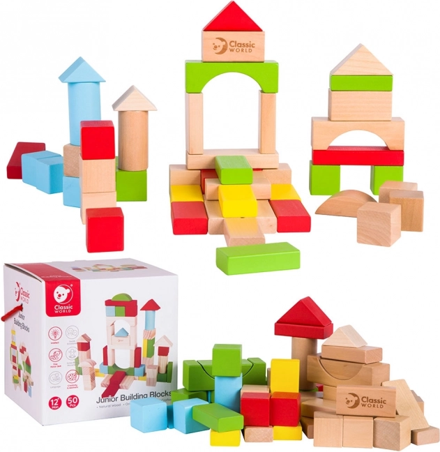 Drvene kocke za djecu Classic World
