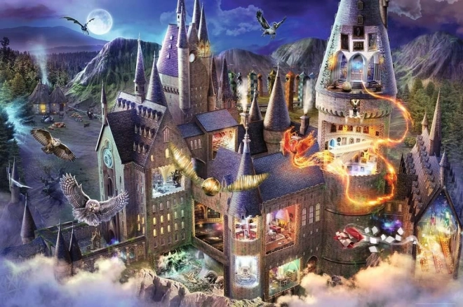 RAVENSBURGER Puzzle Harry Potter: Dvorac Hogwarts 3000 dijelova