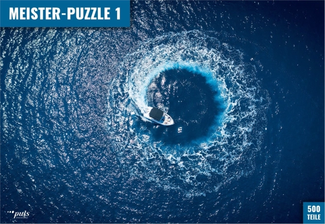PULS ENTERTAINMENT meister-puzzle 1: brod – zahtjevan puzzle od 500 dijelova