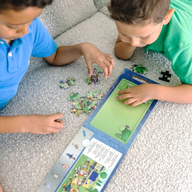 Magnetična slagalica Paw Patrol - kamioni
