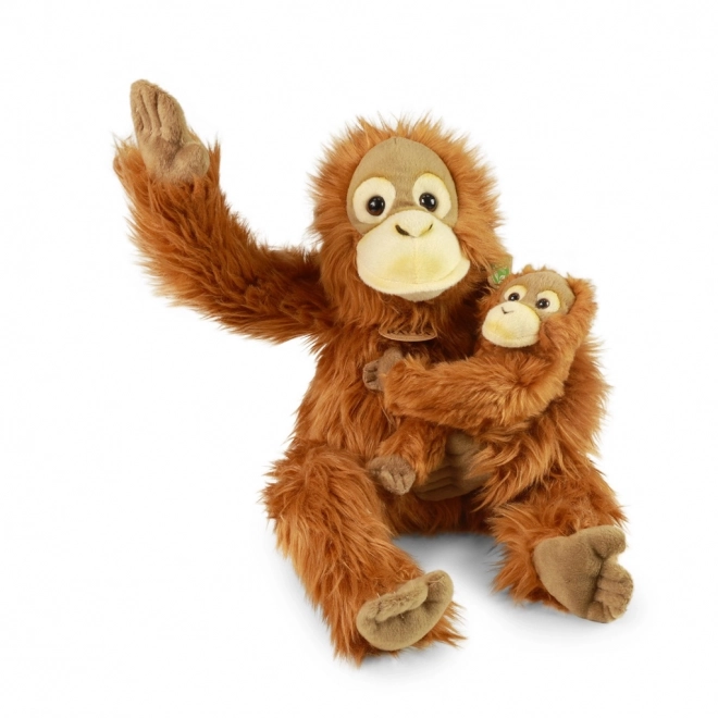 Plišani orangutan s mladuncem 28 cm EKOLOGIJA