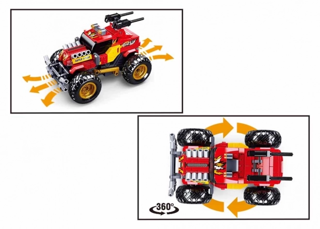 Sluban Power Bricks RC off-road crveni na daljinsko upravljanje