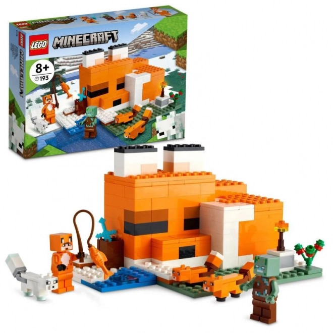 LEGO Minecraft 21178 Lisčji dom