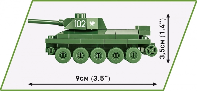 Građevinski set tenka T-34/76
