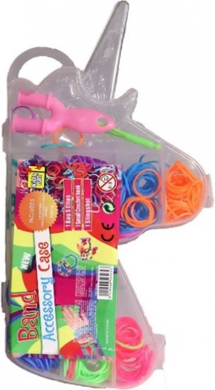 Set šarenih gumica Loom 380 komada