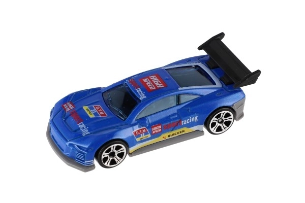 Automobil utrke 6kom metal/plastika 8cm slobodno kretanje u kutiji 10,5x27x4cm