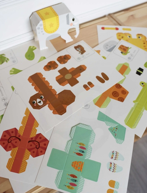 Woopie art&fun kreativni set origami 3D životinjice