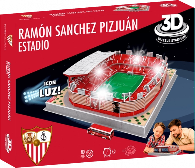 Svjetleća 3D puzzle stadion Ramón Sánchez-Pizjuán - FC Sevilla