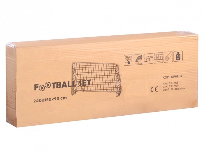Nogometni gol za djecu 240x150x90cm